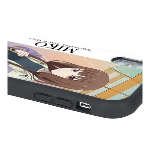 『かぐや様は告らせたい?~天才たちの恋愛頭脳戦~』描き下ろしイラスト 伊井野ミコ 雨の日のお出かけver. 耐衝撃グリッ プiPhoneケース